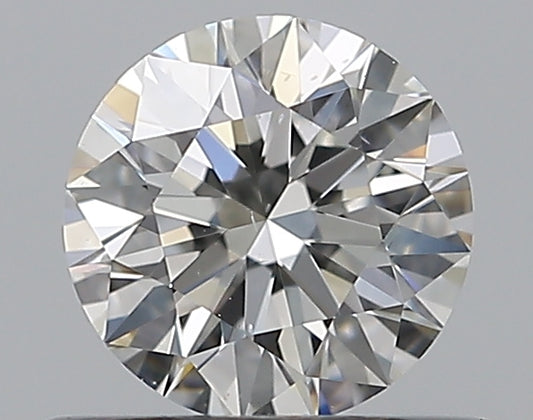 0.55CT ROUND SI1 G WH