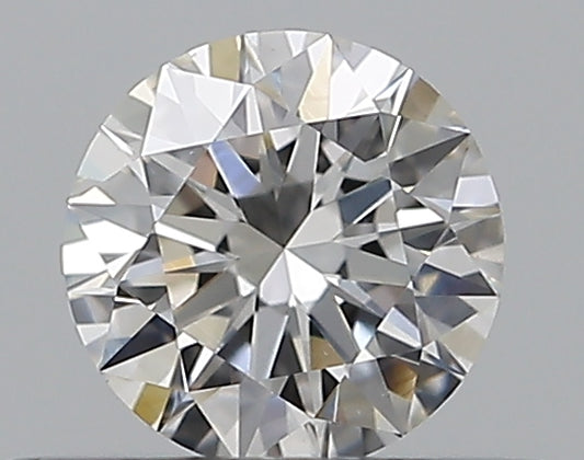 0.36CT ROUND VS2 F WH