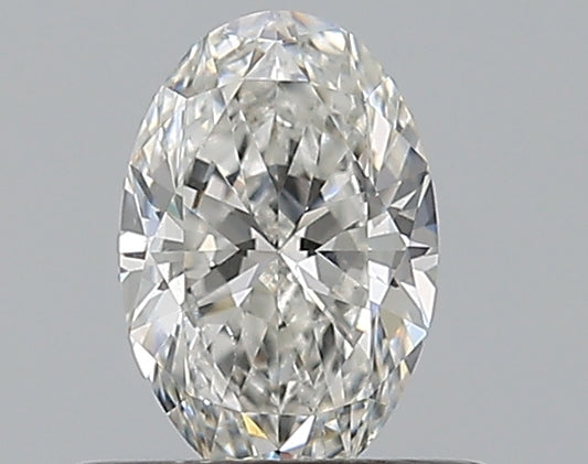 0.51CT OVAL SI1 G WH