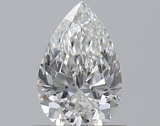 0.57CT PEAR VVS1 F WH