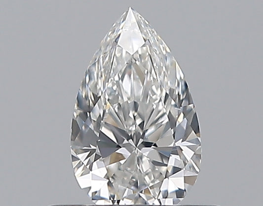 0.50CT PEAR VS2 E WH