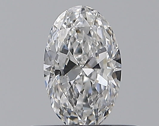 0.35CT OVAL SI1 E WH