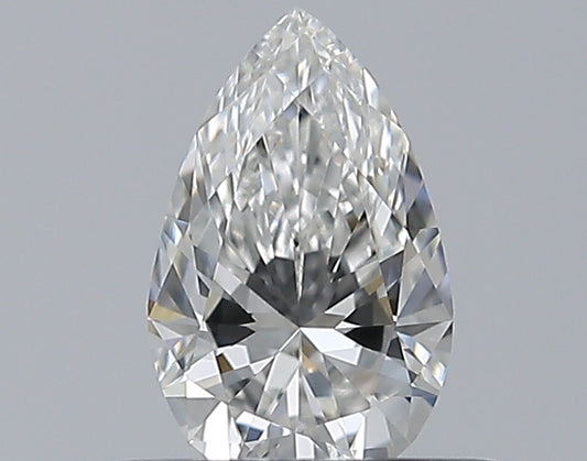 0.40CT PEAR VVS2 G WH