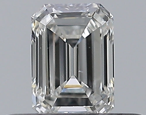 0.30CT EMERALD SI1 G WH