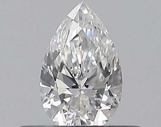0.32CT PEAR SI1 F WH