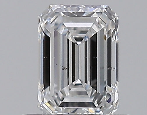 0.51CT EMERALD SI2 D WH