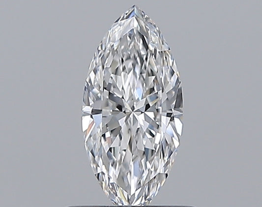 0.53CT MARQUISE VVS2 D WH