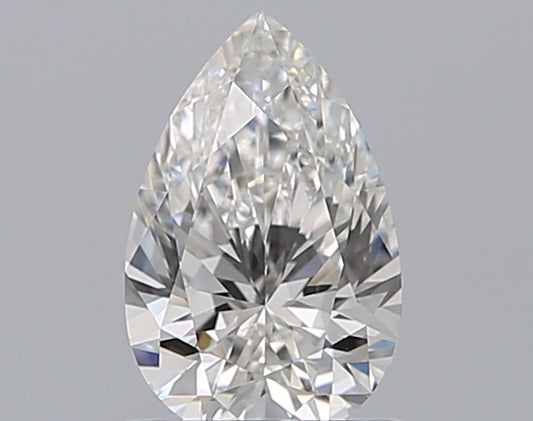 0.80CT PEAR VS1 F WH