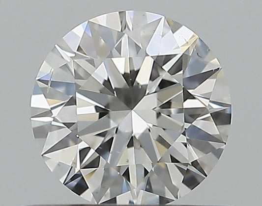 0.50CT ROUND SI1 F WH