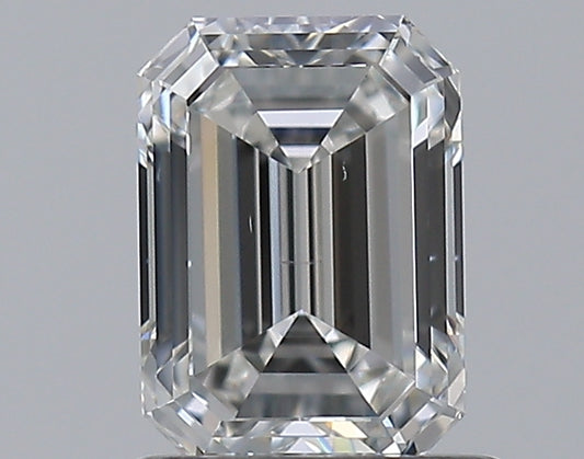 0.90CT EMERALD VS2 F WH