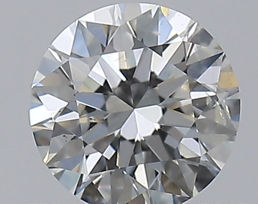 0.38CT ROUND SI2 G WH