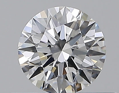 0.38CT ROUND VVS1 E WH
