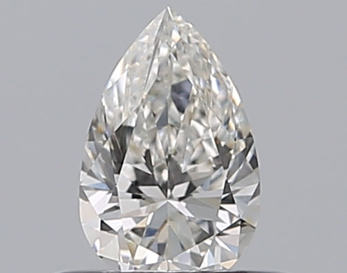 0.35CT PEAR VVS2 G WH