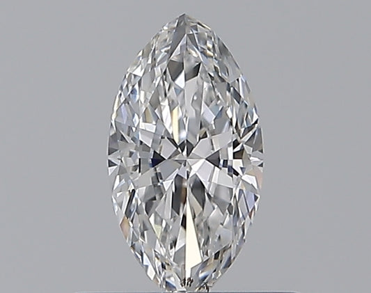 0.40CT MARQUISE SI1 D WH