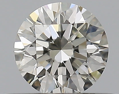 0.31CT ROUND VVS2 J WH