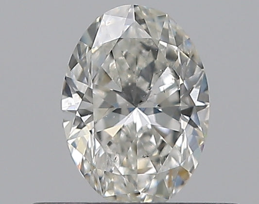 0.41CT OVAL SI2 H WH
