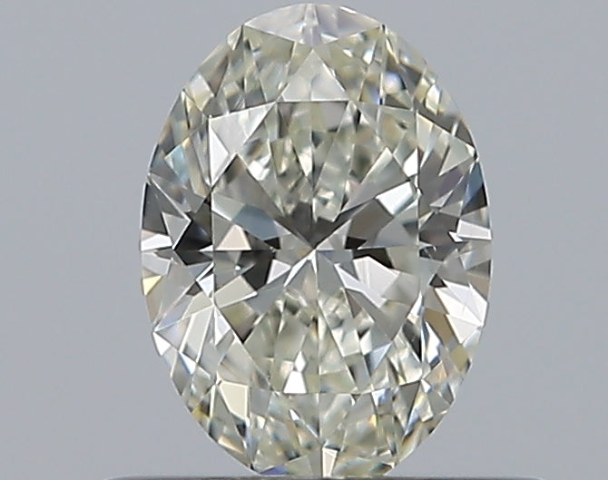 0.50CT OVAL SI1 J WH