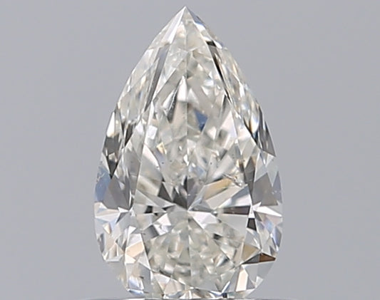 0.50CT PEAR SI1 H WH