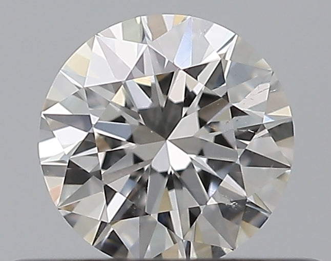 0.38CT ROUND SI2 G WH