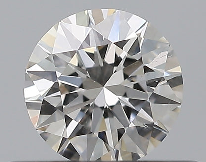 0.38CT ROUND SI2 G WH