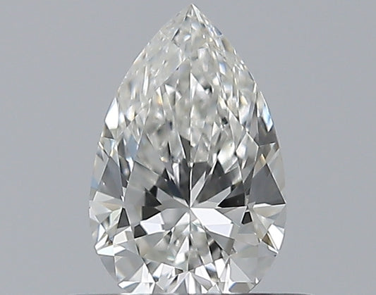 0.41CT PEAR VS1 G WH