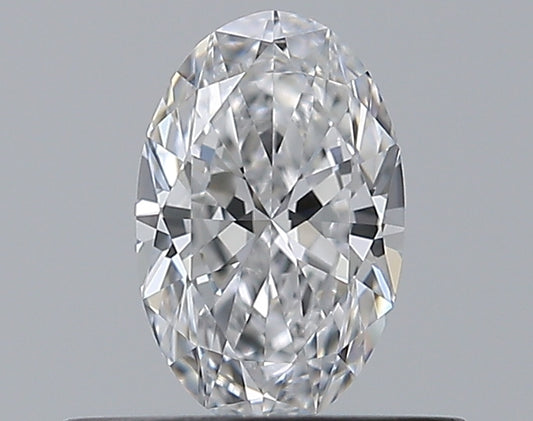 0.39CT OVAL VVS1 D WH