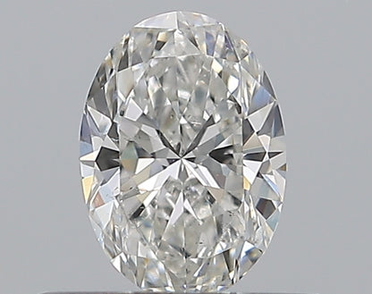 0.41CT OVAL SI2 G WH