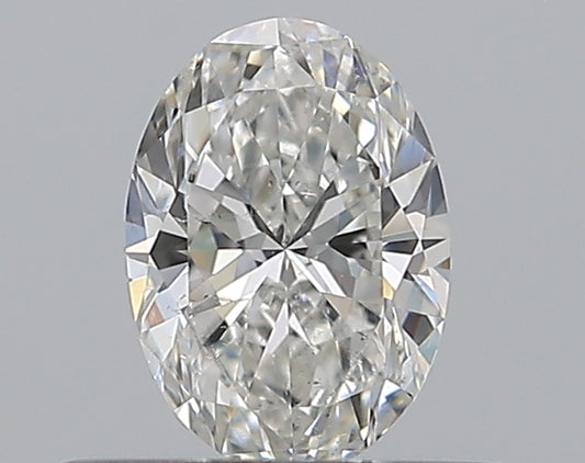 0.41CT OVAL SI2 G WH