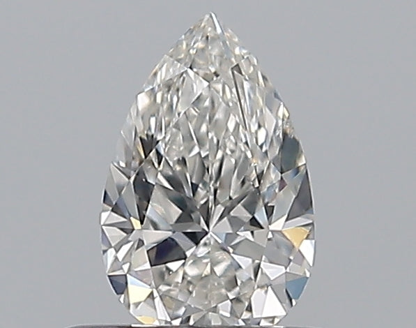 0.37CT PEAR SI1 G WH
