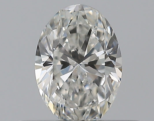 0.35CT OVAL VVS2 G WH