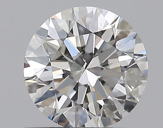 0.57CT ROUND SI2 G WH