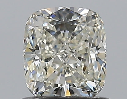 0.80CT CUSHION SI1 J WH