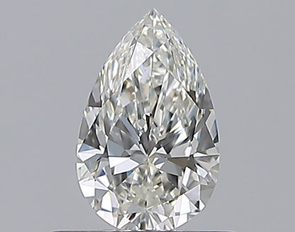 0.59CT PEAR VVS1 I WH