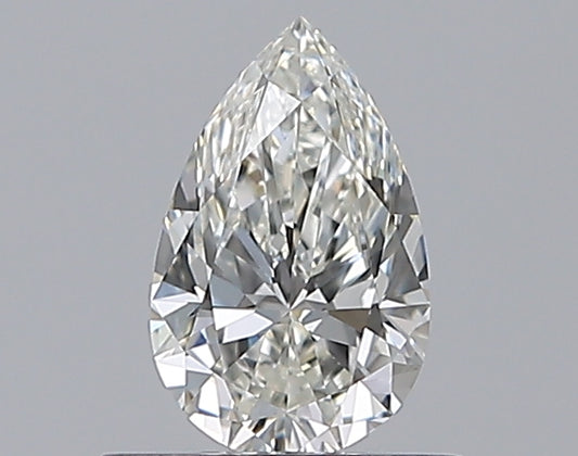 0.59CT PEAR VVS1 I WH