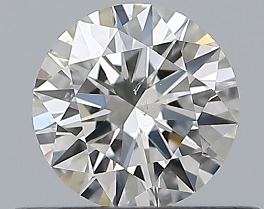 0.35CT ROUND SI1 G WH