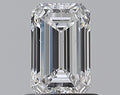 0.81CT EMERALD SI1 D WH