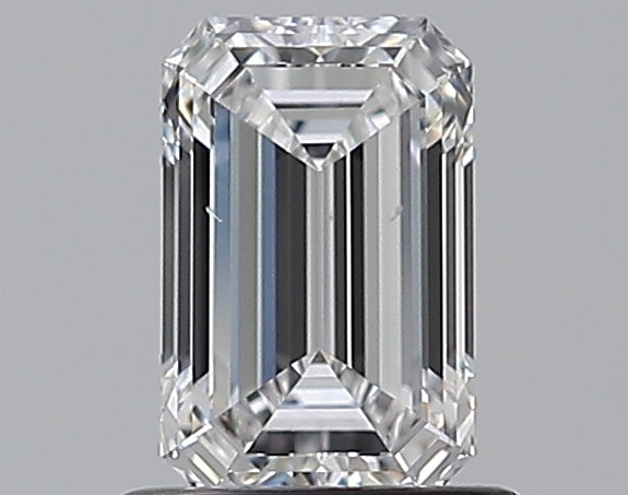 0.81CT EMERALD SI1 D WH