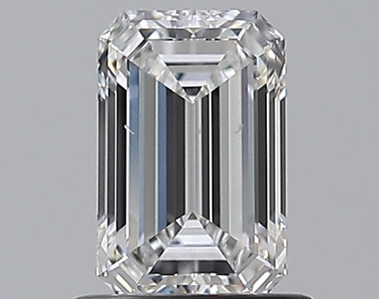0.81CT EMERALD SI1 D WH
