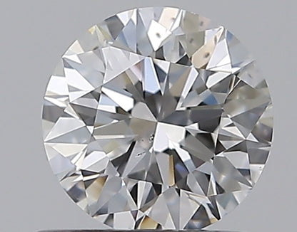 0.56CT ROUND SI1 F WH