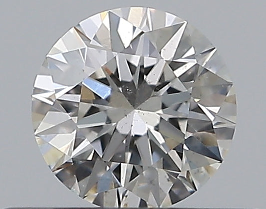 0.37CT ROUND SI2 G WH