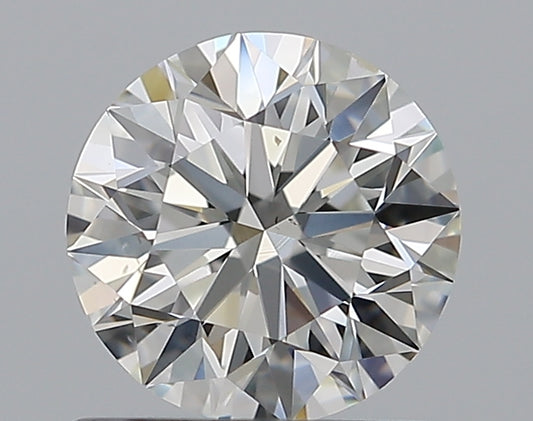 0.90CT ROUND SI1 I WH