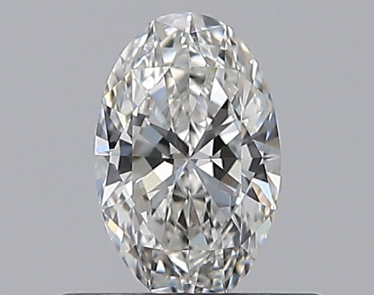 0.40CT OVAL SI1 G WH