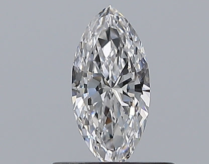 0.40CT MARQUISE VVS2 D WH
