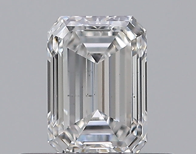 0.42CT EMERALD SI1 E WH