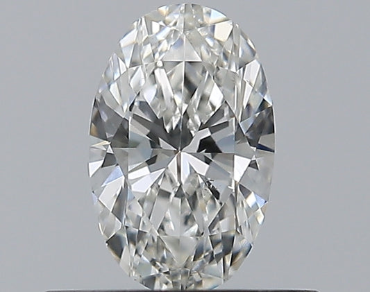 0.40CT OVAL SI1 H WH