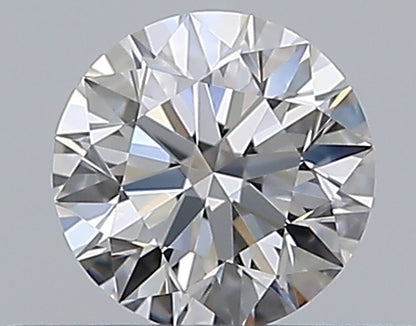 0.35CT ROUND VVS1 D WH