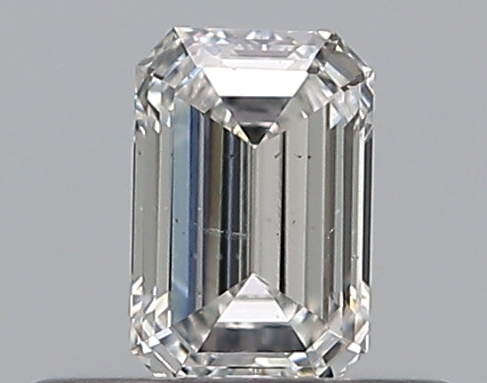 0.30CT EMERALD SI1 E WH