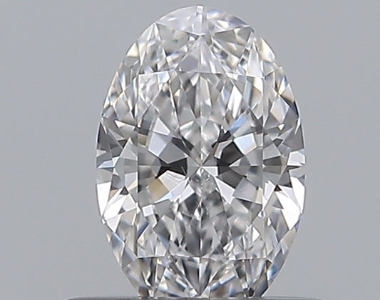 0.40CT OVAL VVS1 D WH