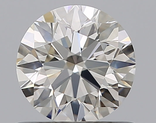 0.65CT ROUND VVS2 J WH