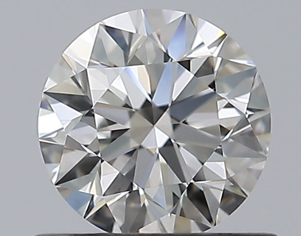 0.65CT ROUND VVS2 G WH